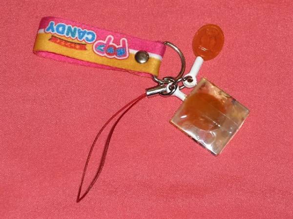 レア！カワイイ? 不二家のペコちゃん POPキャンディ ストラップ