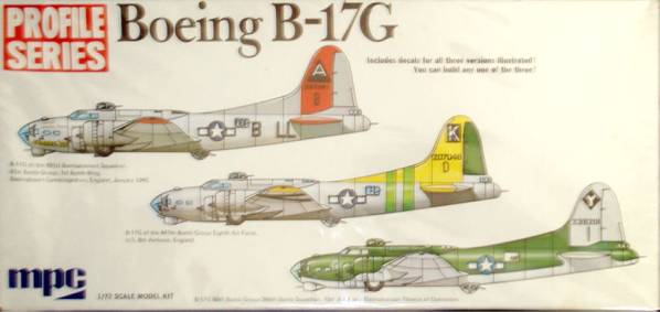 ☆MPC/ ボーイングBOEING B-17G (1/72) 2-2501