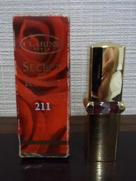 [YS-1] lipstick # Clarins skredo rouge #211 red group #K