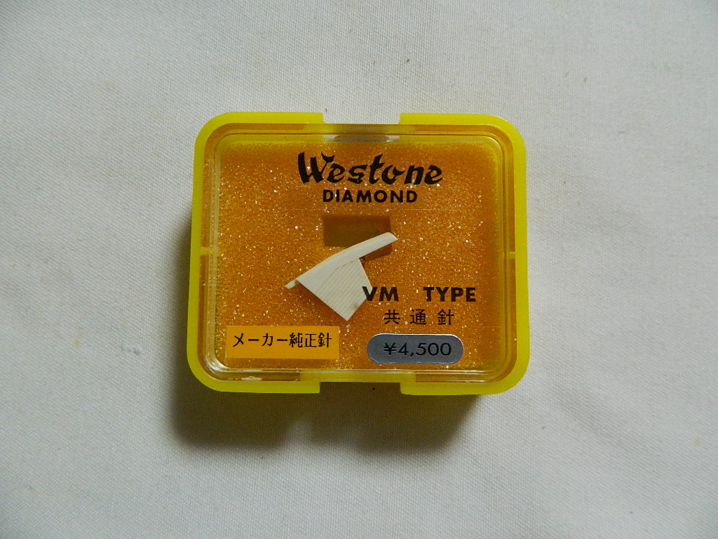 *0286*[ unused goods ]Westone DIAMOND VM TYPE common needle Manufacturers original record exchange needle 