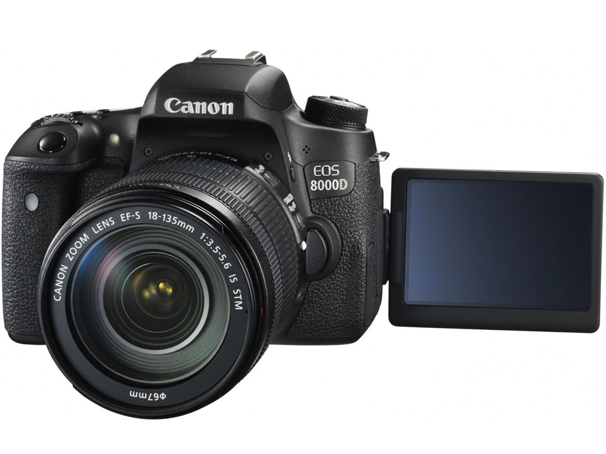 展示品Canon☆EOS 8000D EF-S18-135 IS STM レンズキット_画像1