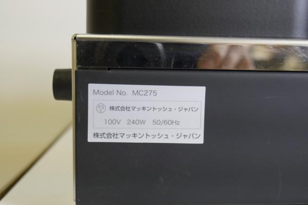 [ free shipping!!]* McIntosh Macintosh tube amplifier MC275 *