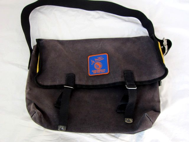 USA made Beams BEAMS×DeMartini glove canvas messenger bag 