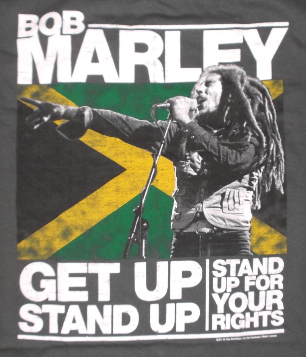 ヤフオク ボブ マーリー Tシャツ Bob Marley Stand Up チ
