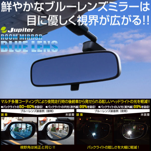 新房鏡藍鏡頭S660 JW5 RMB-001 /木星後視鏡 <Br> 新品 ルームミラー ブルーレンズ S660 JW5 RMB-001 / ジュピター バックミラー