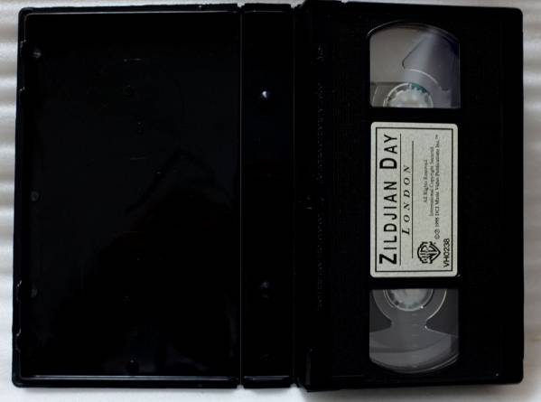 VHS ZILDJIAN DAY LONDON*DENNIS CHAMBERS TRILOK GURTU[356S