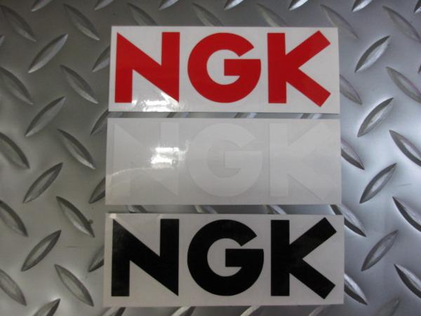 NGKステッカー白GS400GSX250EGSX400Eゴキザリ_画像3