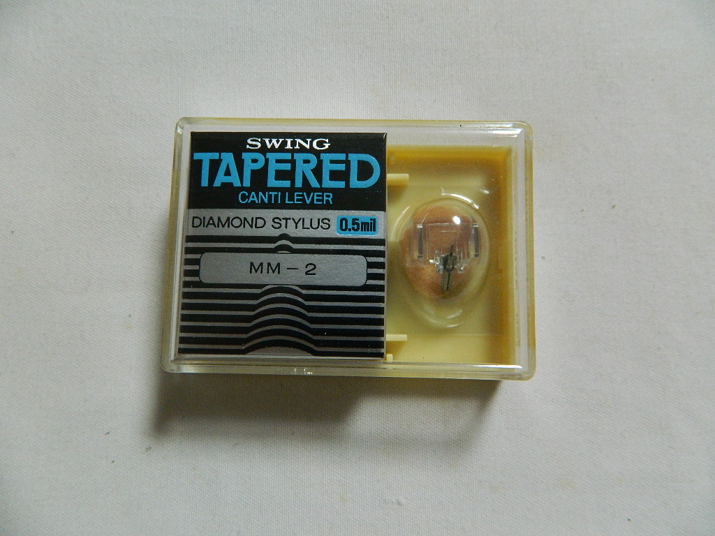 *0289*[ unused goods ]SWING TAPERED CANTILEVER DIAMOND STYLUS 0.5mil MM-2 record exchange needle 