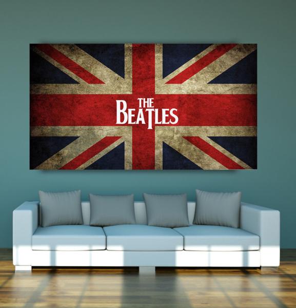 ヤフオク ビートルズ The Beatles 特大 ポスター 135x100c