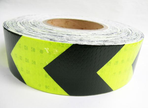  reflector tape reflector black × yellow color 100cm×5cm construction site 