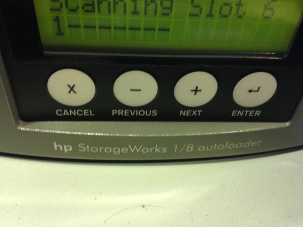 HP StorageWorks 1/8 Ultrium 960 tape auto Roader LTO3
