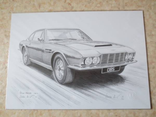 Aston Martin DBS World Limited Painting ★ 007 Джеймс Бонд