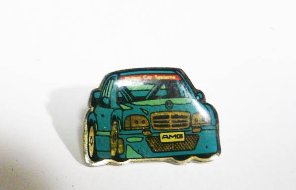  car / pin z/ car make unknown Wagon / blue green x gold / dead stock goods 