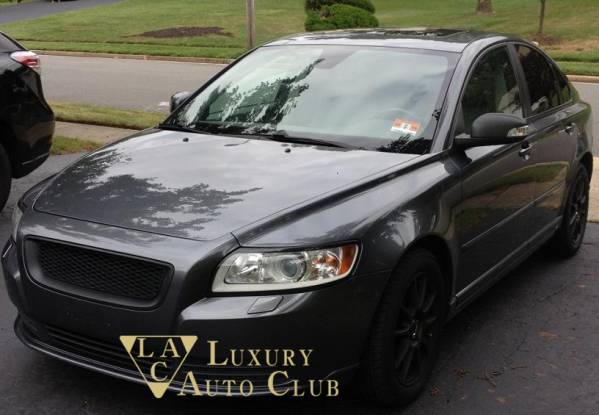2008-2011 VOLVO ボルボ S40 V50 マットブラックメッシュグリル エアロ スポ－ツグリル 専用設(shè)計(jì) 外裝カスタム ボディ－パ－ツ