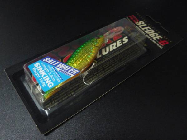 即決 エバーグリーン スレッジ6 SW S グリーンゴールドホロ