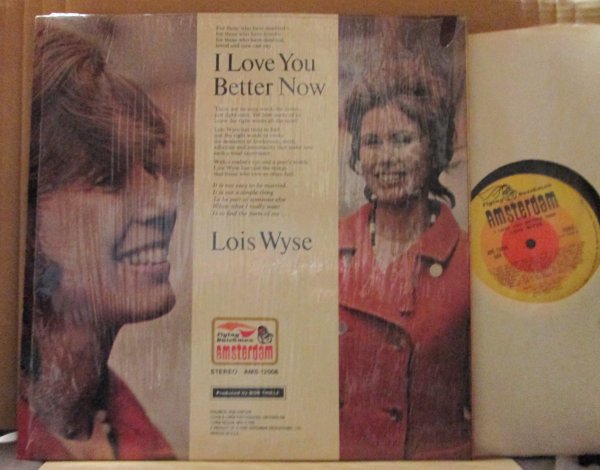 LOIS WYSE/I LOVE YOU BETTER NOW/Poet_画像2
