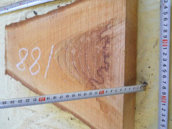 木目がすてきなけやき材　欅　端材　切り端　ＮＯ１８８_画像2