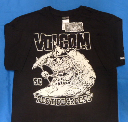 送料無料! 正規タグ付き ☆VOLCOM☆ 半袖(M)　#3_画像1