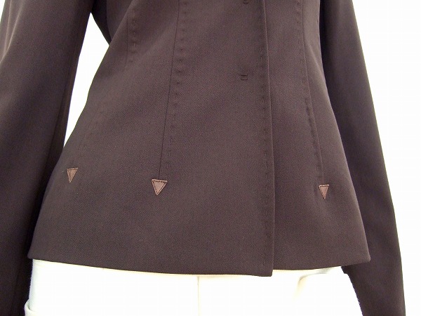 d beautiful goods * Italy made *PHILOSOPHY* Alberta Ferretti * beautiful .* ratio wing tailoring * beautiful shape jacket * large size I42 number (LL)/ lady's / spring autumn 