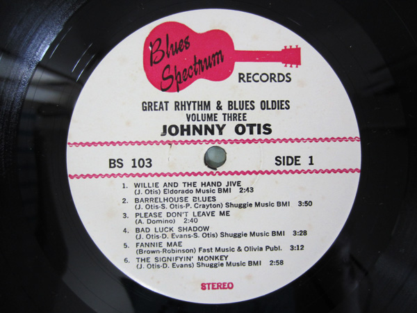 Great Rhythm & Blues Oldies ＜ジョニー オーティス＞ 輸入版LP_画像3