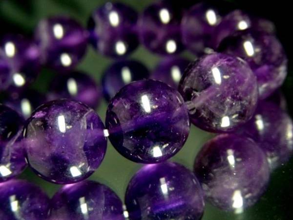 大玉１４ミリ◆天然アメジスト紫水晶１４ミリ