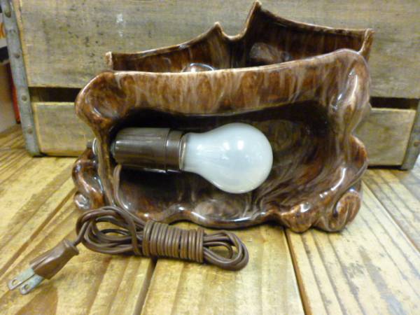 【TV LAMP】ヴィンテージ☆50ｓツーフェイス ＴＶランプ☆ロカビリー、照明、レトロ、ミッドセンチュリー