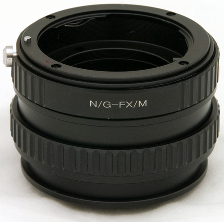  depression attaching Nikon Nikon F mount G lens - FUJIFILM X mount adaptor X-Pro1 X-T5 X-E4 X-H2 X-S20 connection .~ Mugen . macro photographing 