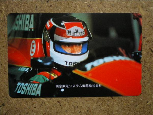 a1987* Tokyo Toshiba system Suzuki ...F1 telephone card 