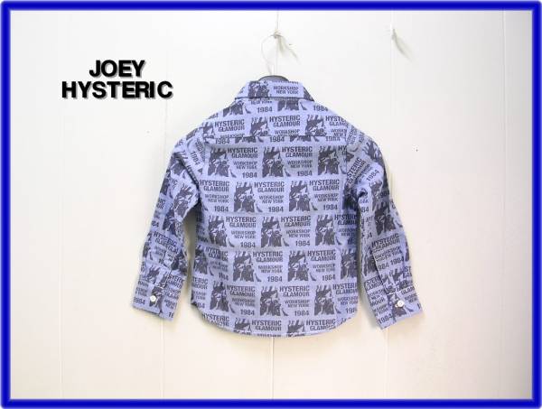 100 【JOEY HYSTERIC ジョーイ ヒステリック シャツ】【シャツ】