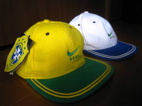 ネイマール98ブラジル代表キャップ帽ロマーリオ14ロナウドNIKE94_画像1