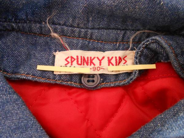 ●女の子/SPUNKY KIDS/ジャケット/デニム生地/90