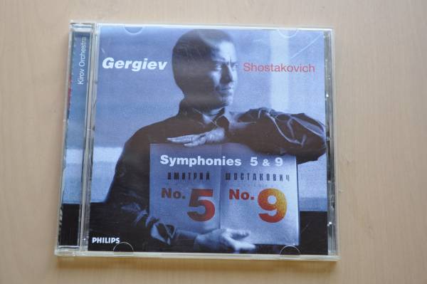 ショスタコーヴィチ：交響曲第5番&第9番@ワレリー・ゲルギエフ&キーロフ歌劇場管弦楽団/ゴールドCD/Gold CD_画像1
