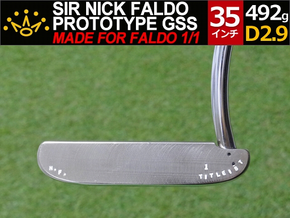 dar***様【8.0-8.5 良品～美品】PGAツアー支給品 SCOTTY CAMERON SIR NICK FALDO PROTOTYPE GSS パター ファルド プロトタイプ 本物保証の画像1