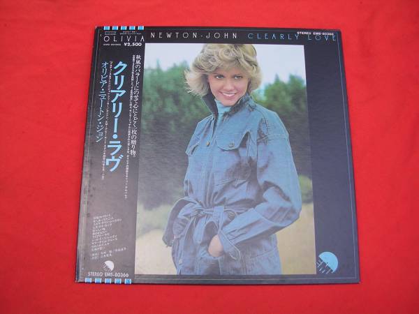 LP?帯◇OLIVIA NEWTON JOHN/CLEARLY LOVE