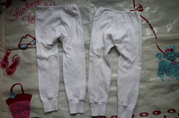  used Gunze spats under long pants 100cm2 sheets 