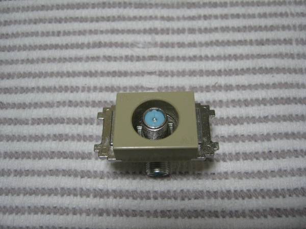  sun electron CSW-7SD connector type TV terminal light beige? 5 piece 
