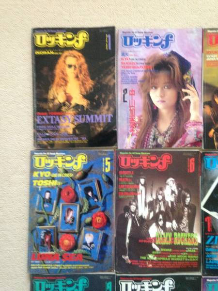 貴重! 月刊誌ロッキンf1993年全月刊 X-JAPAN,LUNASEA等 www.unaitas.com