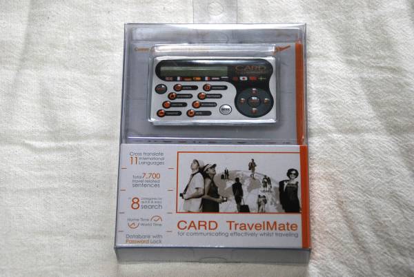 * free shipping! * card type translator Smart travel 11 kind language CARD TravelMate