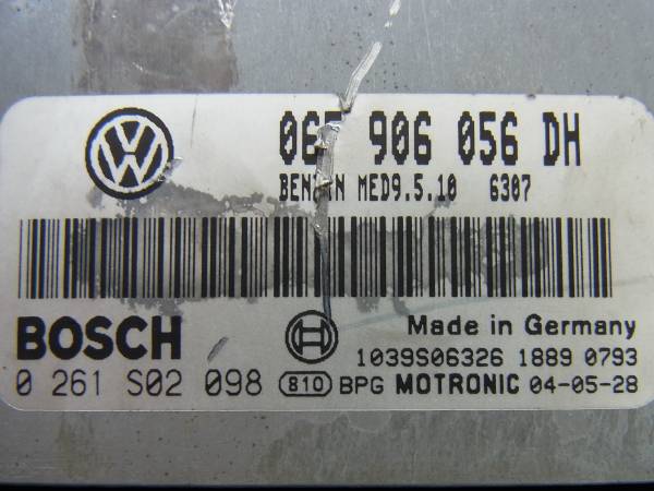 VW Golf 5 2005 year 1KBLX engine control unit used 