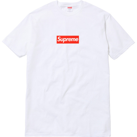 希少★新品本物【白★XXLサイズ】★Box Logo Tee ボックスロゴ Supreme シュプリーム レアサイズ 名作 超入手困難_画像1