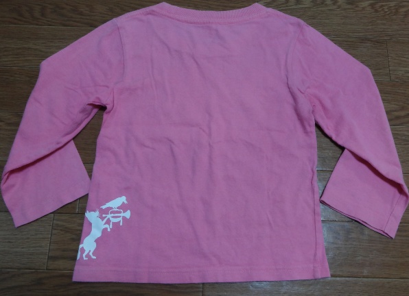 美品グラニフgraniph長袖Tシャツ110キッズ男の子女の子ピンク_画像2