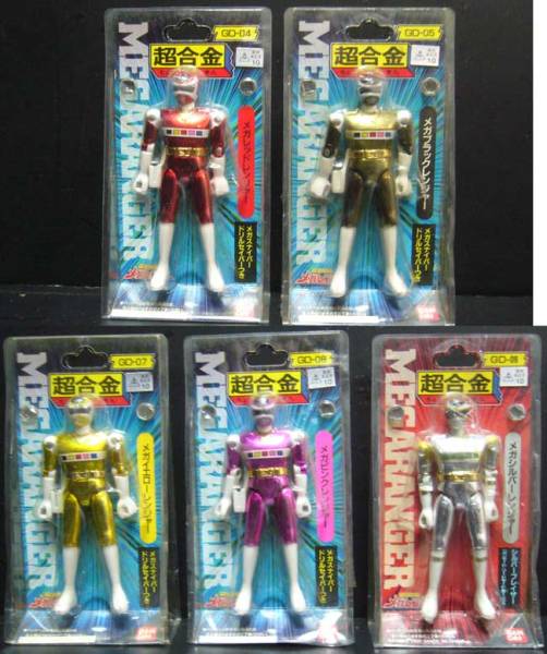 メガレンジャーGD-05/超合金/メガブラック/1997年産備品付★新品