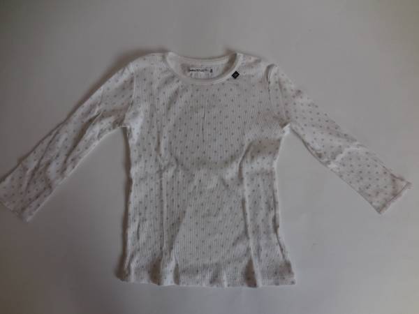 USED bebe* Bebe * child clothes lame long sleeve T shirt 