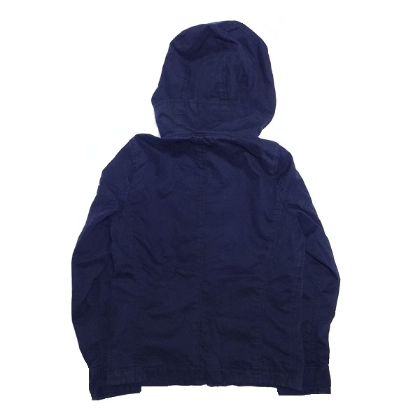 新品 Abercrombie & Fitch MOUNTAIN HOODED JACKET アバクロンビー＆フィッチ マウンテン フード ジャケット ネイビー コットン M 正規(guī) 014