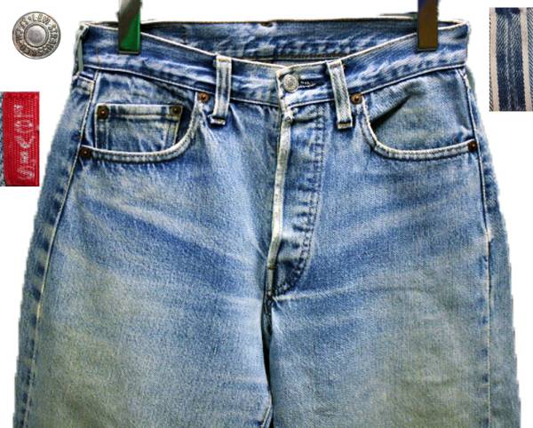 * снят с производства *[ американский производства ] Levi's 501[ красный уголок последний модель ]W73cm