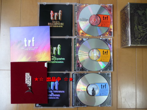 trf Tour * жить 1994~1996 год CD3 листов комплект брелок для ключа ограниченный товар 