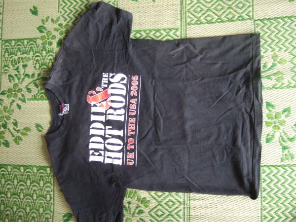 レア！EDDI & THE HOT RODS 2004 US ツアーTシャツ チバユウスケ_画像2