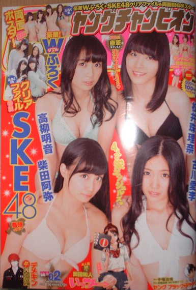 ヤングチャンピオン　2014年No.2　SKE48_画像1