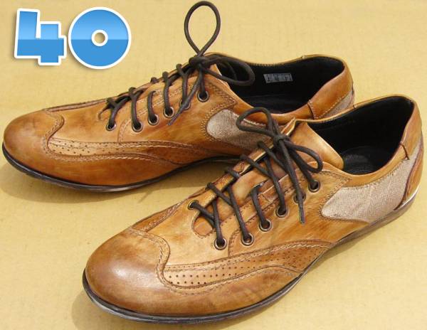  prompt decision #Old Touch#kau leather anti kshoe#40# new goods 