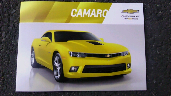 032　★即決・送料込み　CAMARO 2013　catalog_カマロ